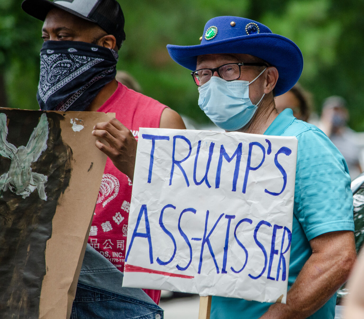 Louis DeJoy Protest